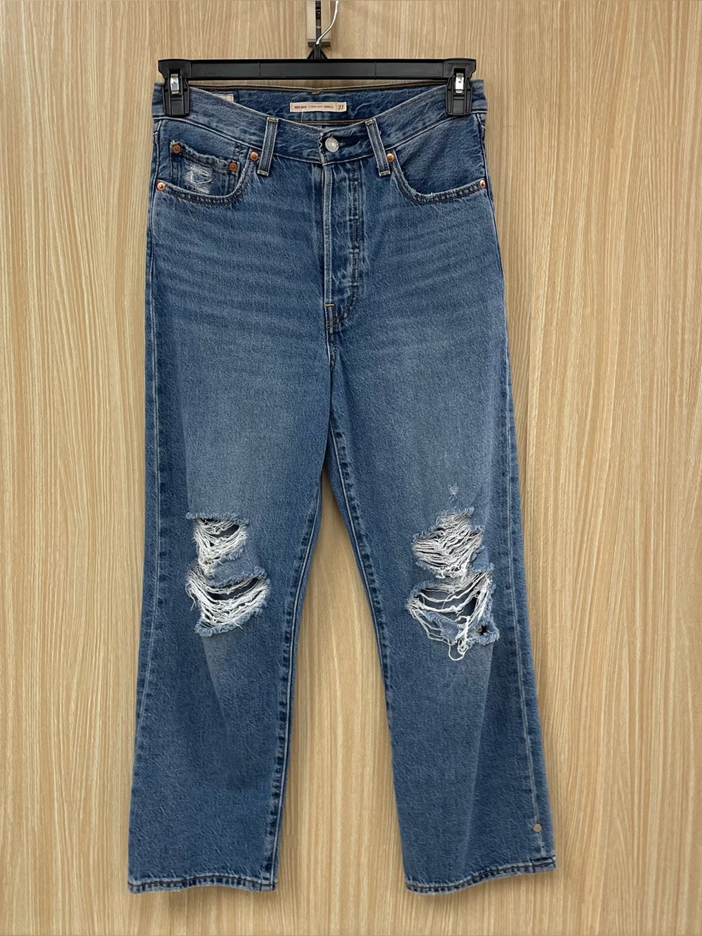 Levi's Denim Ripped Jeans Size 4